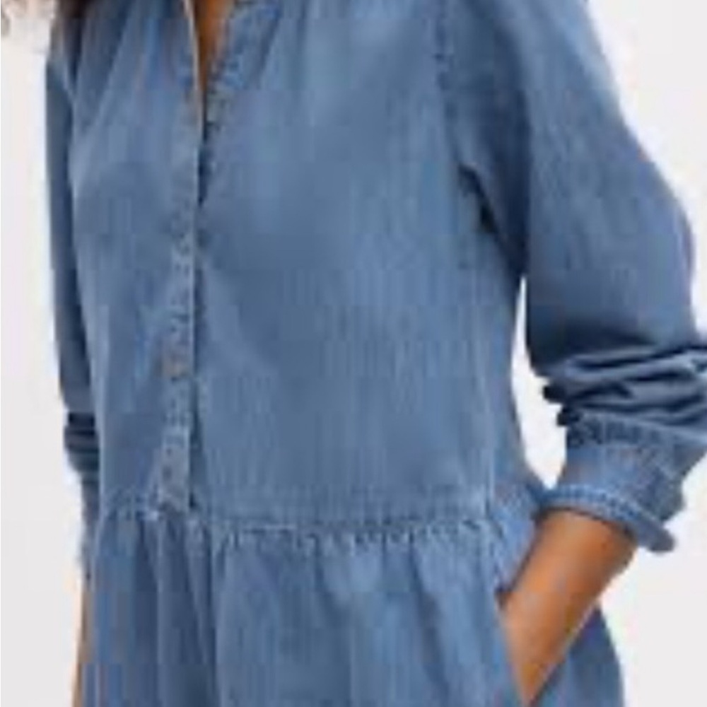 GAP Denim Blue Long Sleeve Dress❗️
